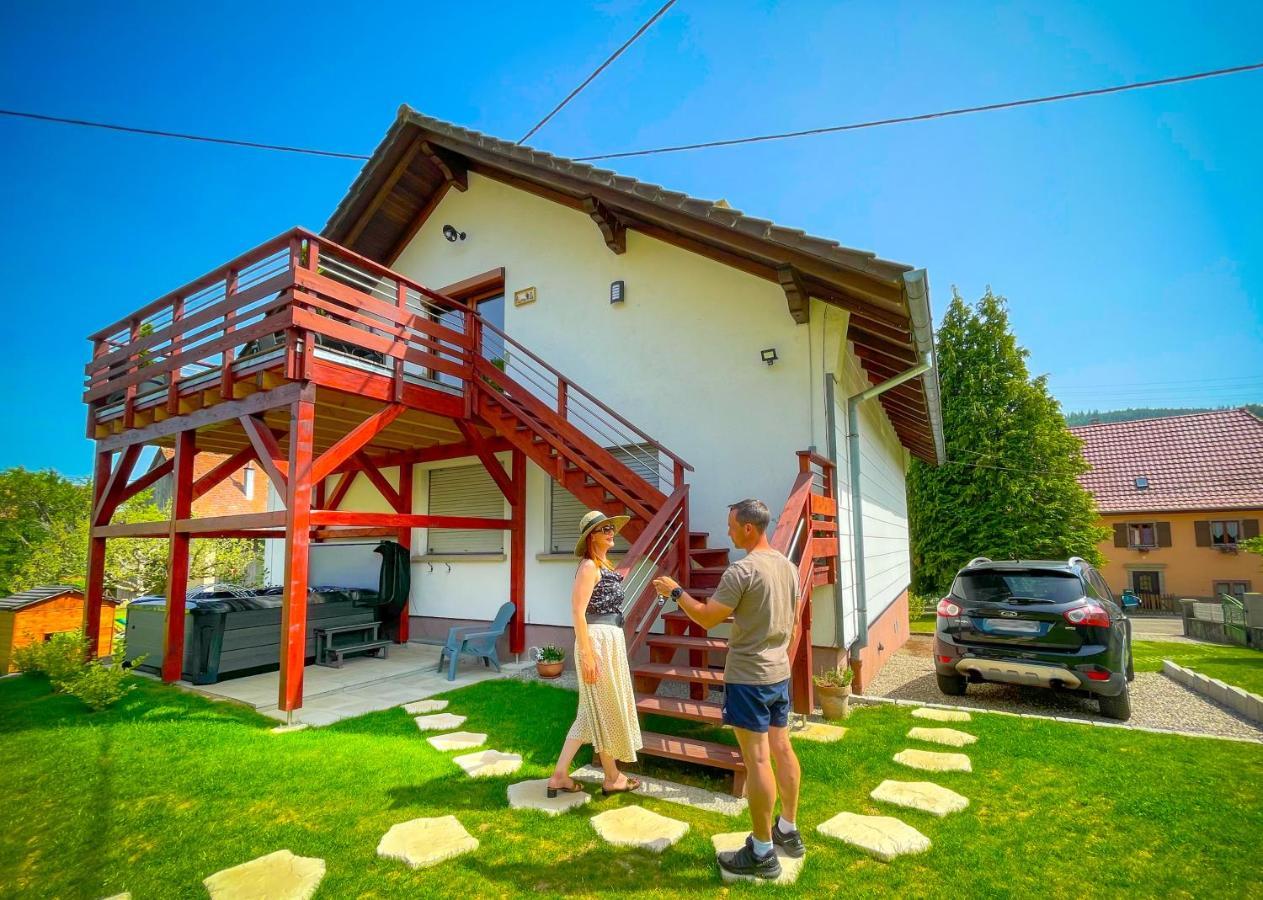 Gite Du Silberwald Charmant Gite Avec Spa - Jacuzzi , Acces Privatif Stosswihr المظهر الخارجي الصورة